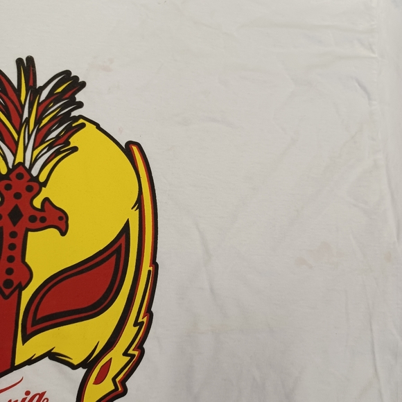 Rey Mysterio Victoria Cerveza WWE white t-shirt - Picture 4 of 4